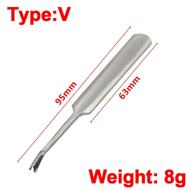 Groover Stitching Tool - 【Beperkte Aanbieding】5-delige U-V-vormige stikselgroefgereedschap, afschuiner, lederbewerking,