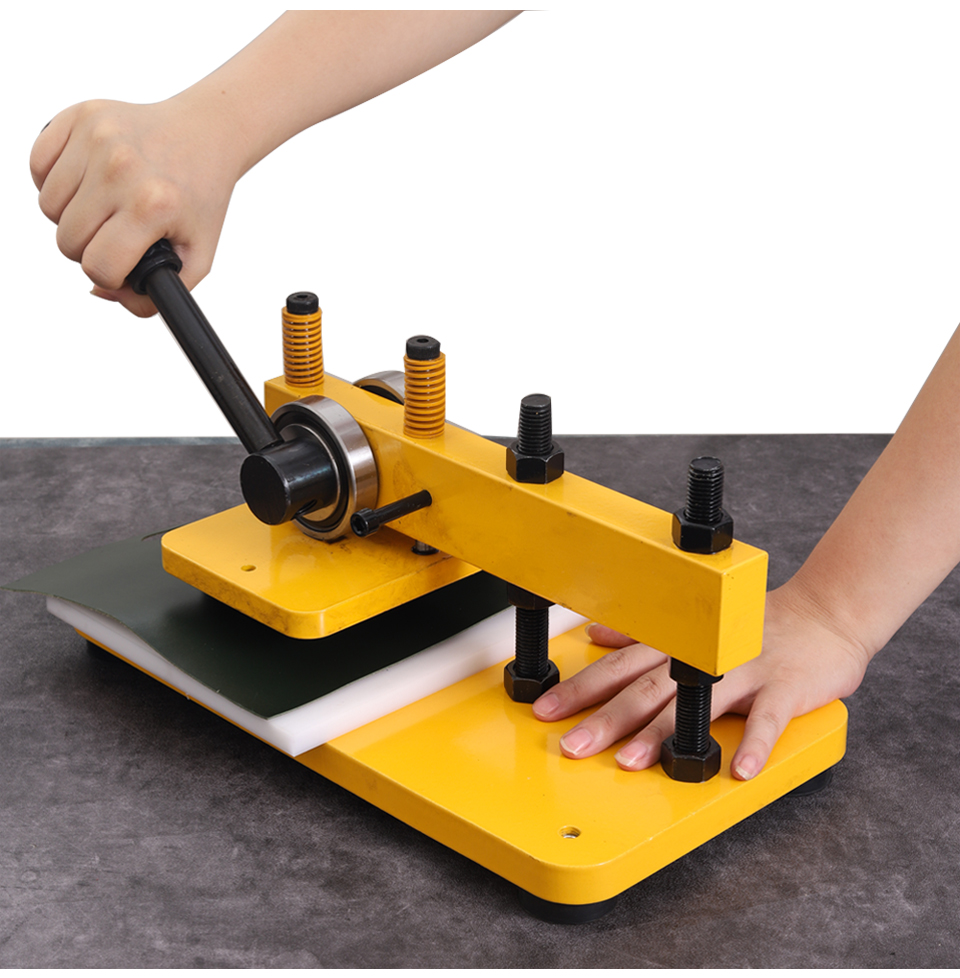 Leatherwork Hand Press - Handmatige handpers voor het snijden en