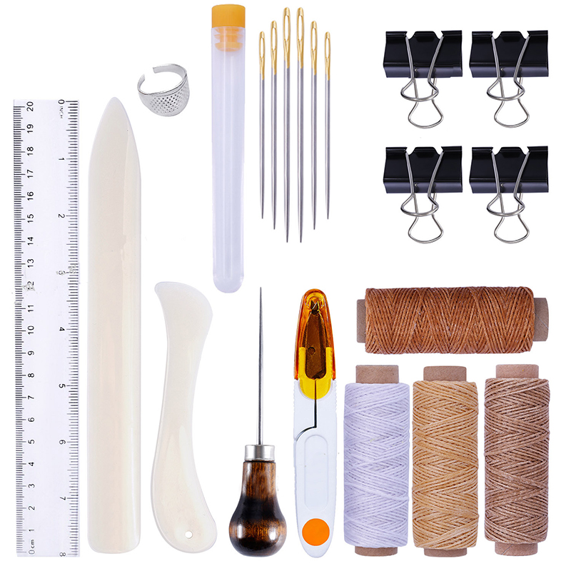 Groover Stitching Tool - 25 stks/set Leer Craft Naaiset DIY