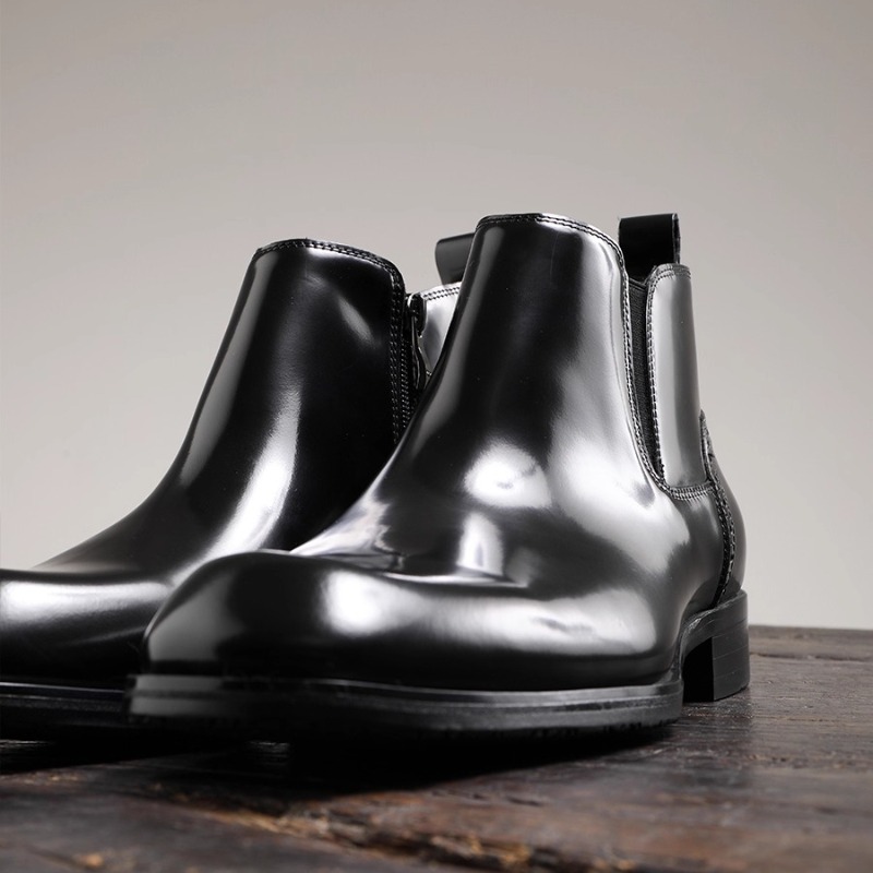 Leather Work Dress - Britse heren Chelsea Boots Business Dress