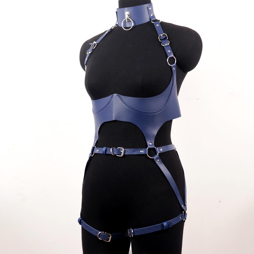 Vrouwen lederen harnas sets se - Leather Work Harness recensie en prijs