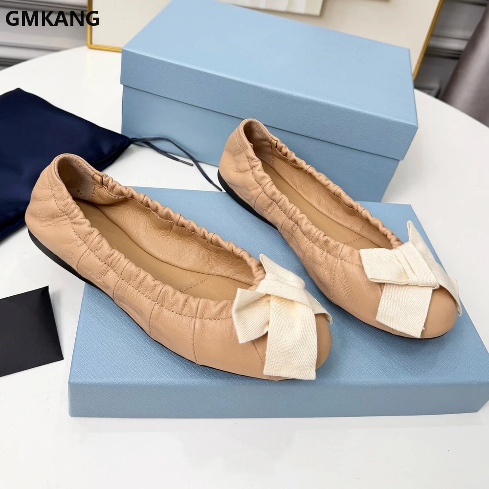 Dames Ballerina's met strik, g - Leather Work Dress recensie en prijs