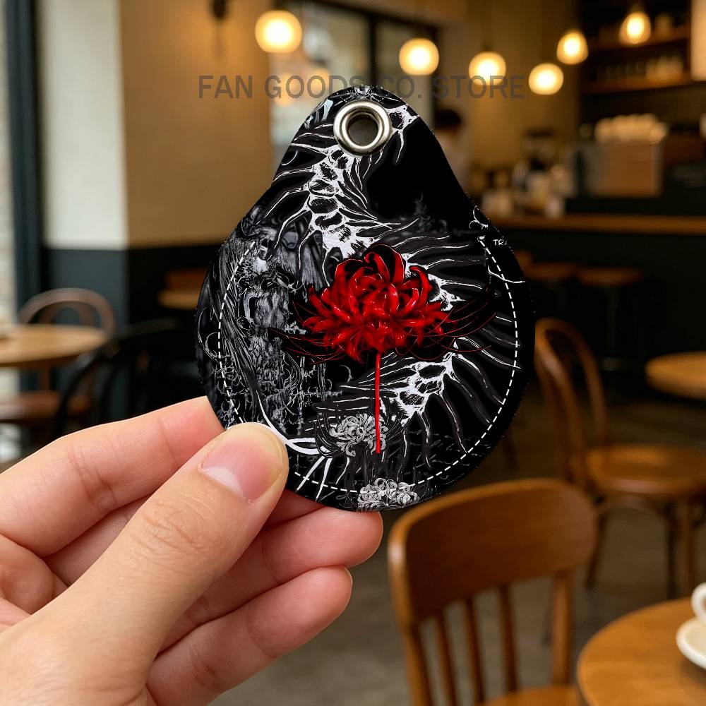 Japan T-Tokyo Red Spider Lily  - Leatherwork Keychain recensie en prijs