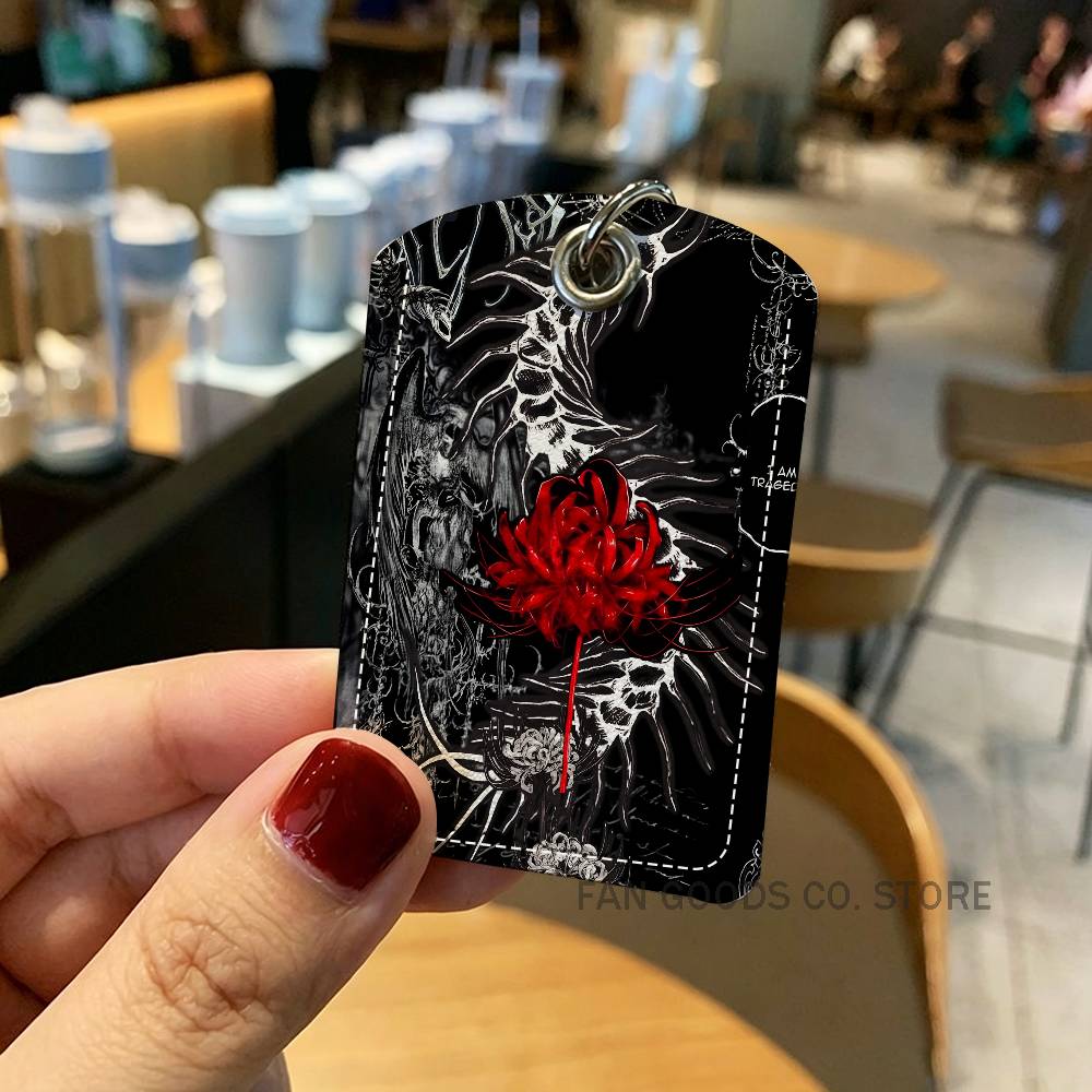 Japan T-Tokyo Red Spider Lily  - Leatherwork Keychain recensie en prijs