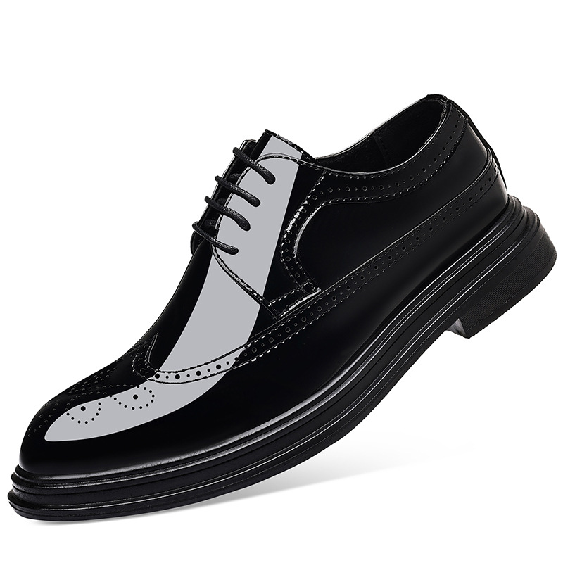 Heren Patentleren Brogue Heren - Leather Work Dress recensie en prijs