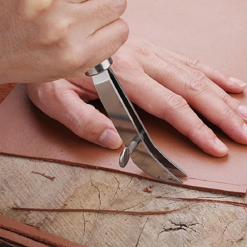 DIY Verstelbare Lederen Rand C - Groover Stitching Tool recensie en prijs