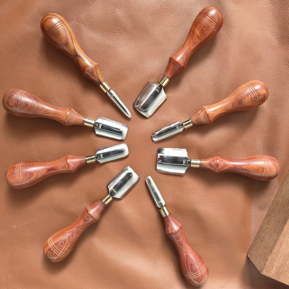 Handgemaakte lederbewerkingsge - Leatherwork Hand Press recensie en prijs