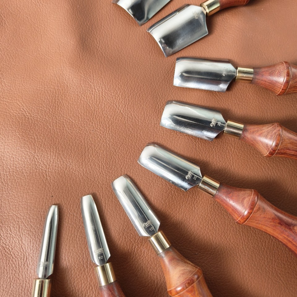 Handgemaakte lederbewerkingsge - Leatherwork Hand Press recensie en prijs