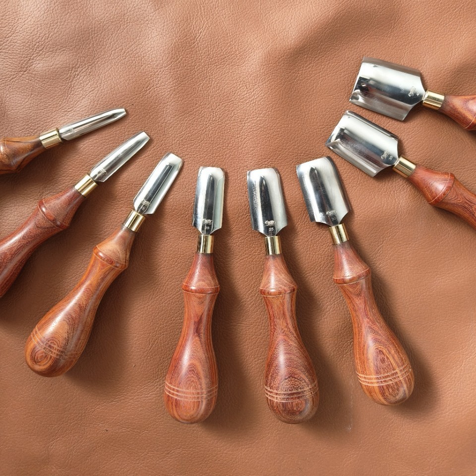 Handgemaakte lederbewerkingsge - Leatherwork Hand Press recensie en prijs