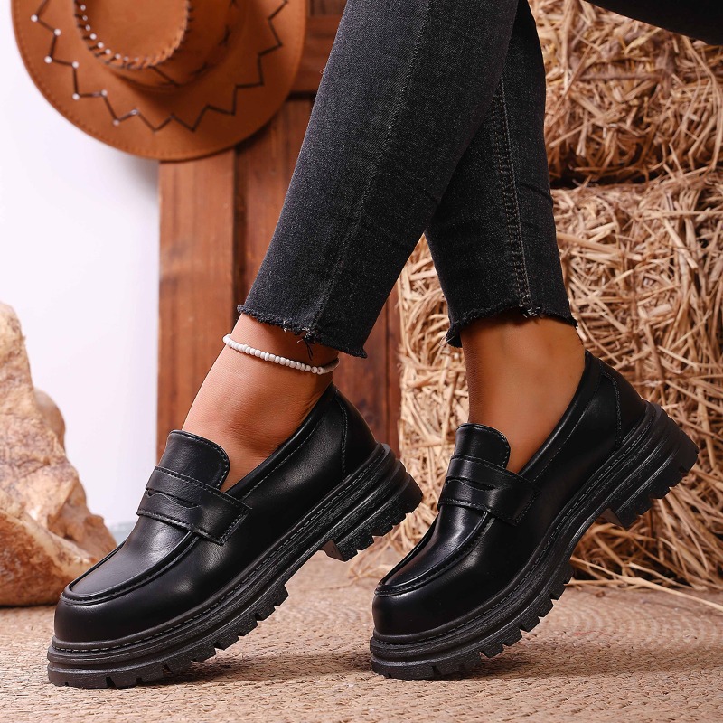 Bruine leren loafers voor dame - Leather Work Dress recensie en prijs
