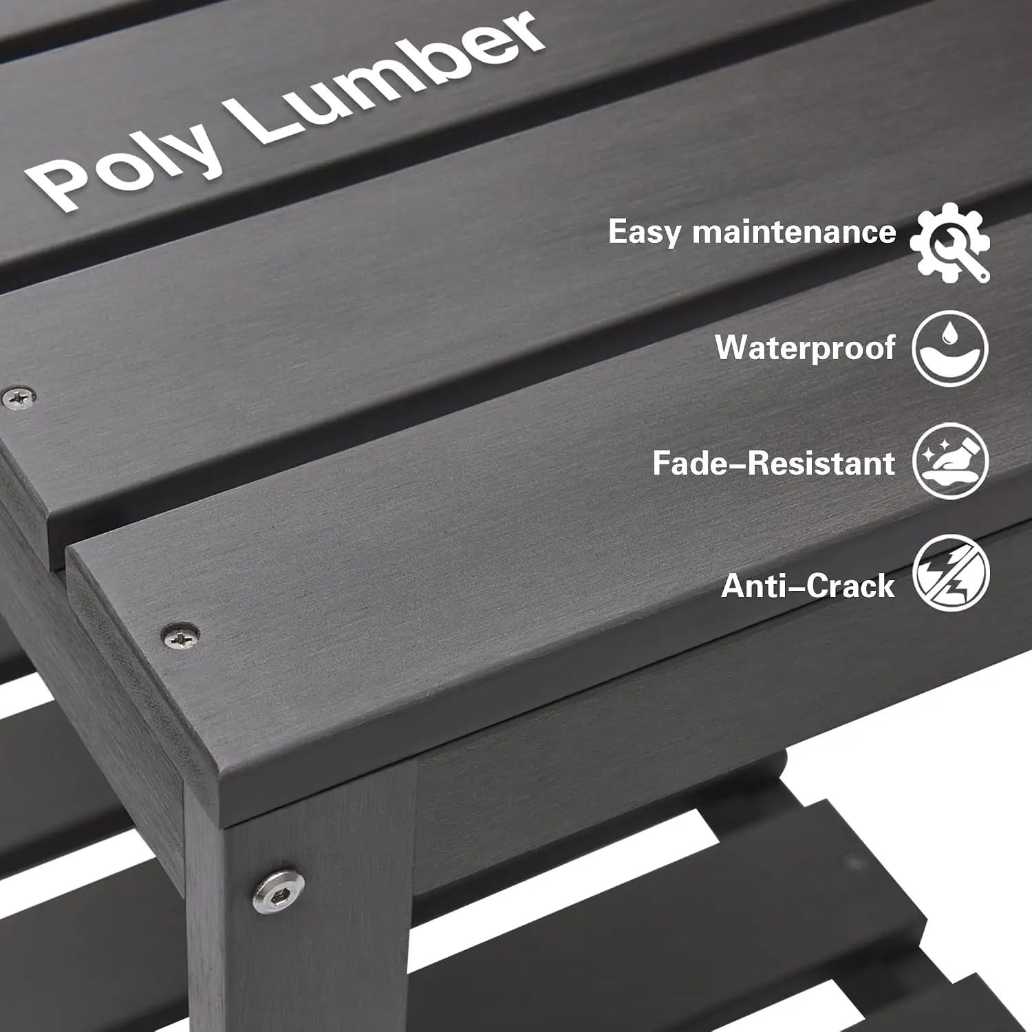 Buitenplantentafel, HDPE terra - Leatherwork Bench recensie en prijs