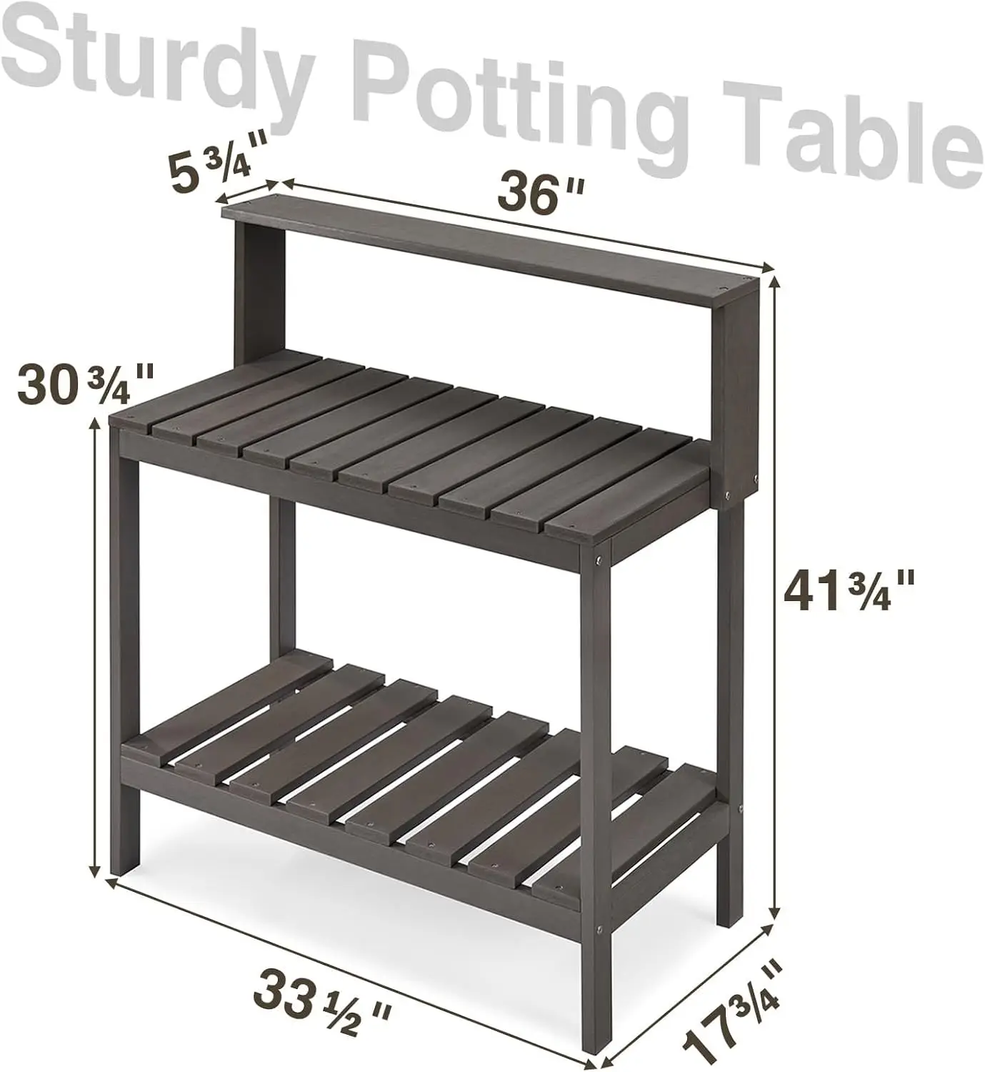 Buitenplantentafel, HDPE terra - Leatherwork Bench recensie en prijs
