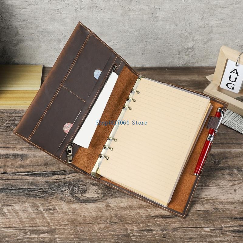T3LB Draagbare dagboekomslag m - Leatherwork Journal recensie en prijs