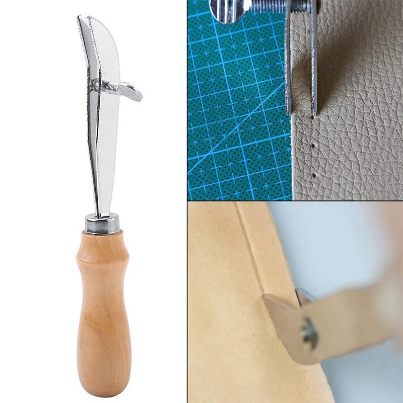 Verstelbare lederen randgroove - Groover Stitching Tool recensie en prijs