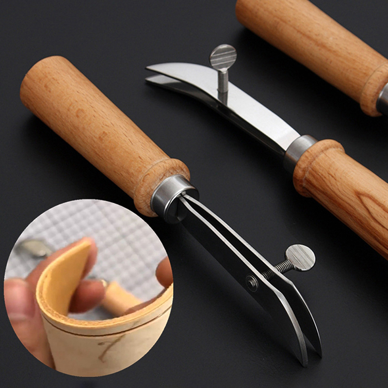Nieuwe verstelbare lederen ran - Groover Stitching Tool recensie en prijs