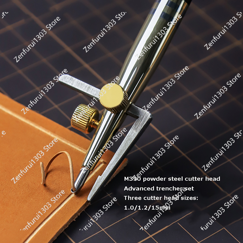 3-in-1 ledergroefgereedschapse - Groover Stitching Tool recensie en prijs