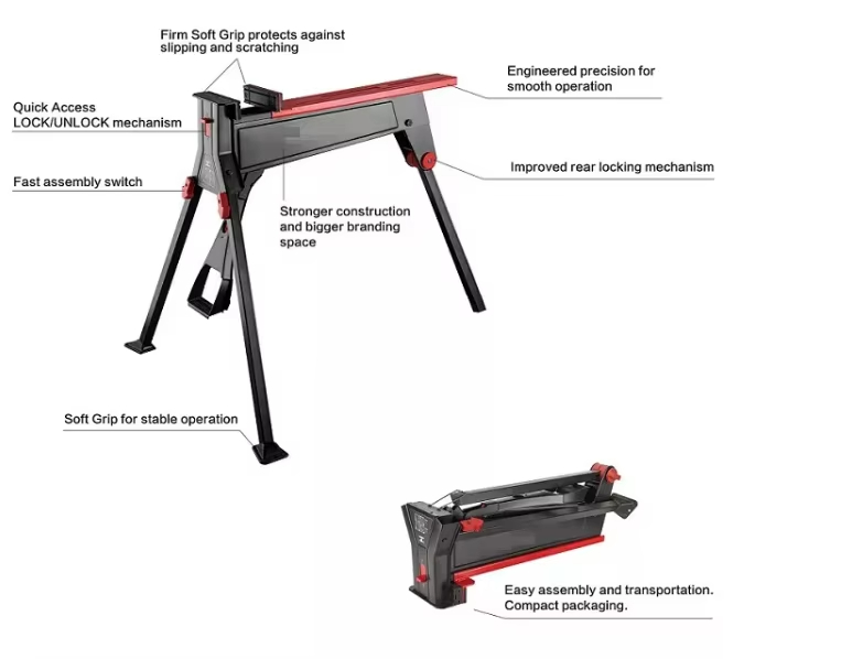 Opvouwbare zaag Paardenwerktaf - Leatherwork Bench recensie en prijs