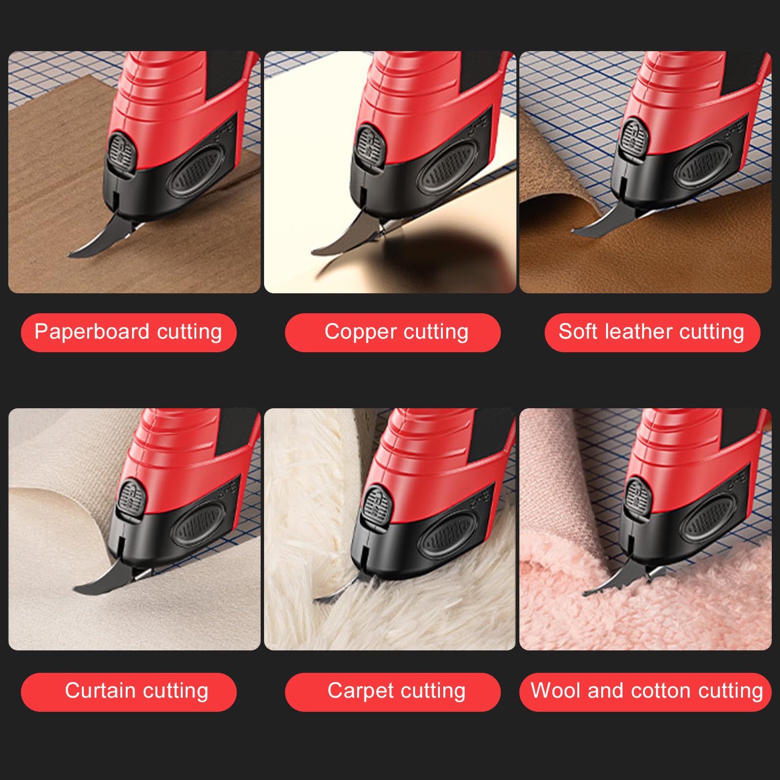 Draadloze elektrische schaar v - Leatherworking Equipment recensie en prijs
