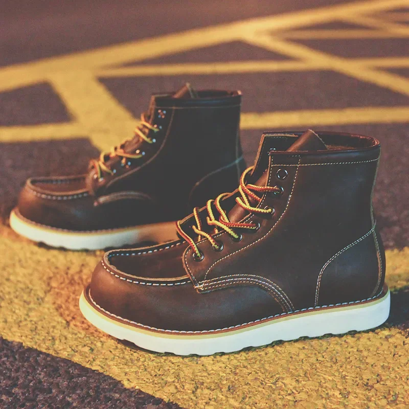 Echt lederen herenlaarzen Vint - Leatherworking Equipment recensie en prijs