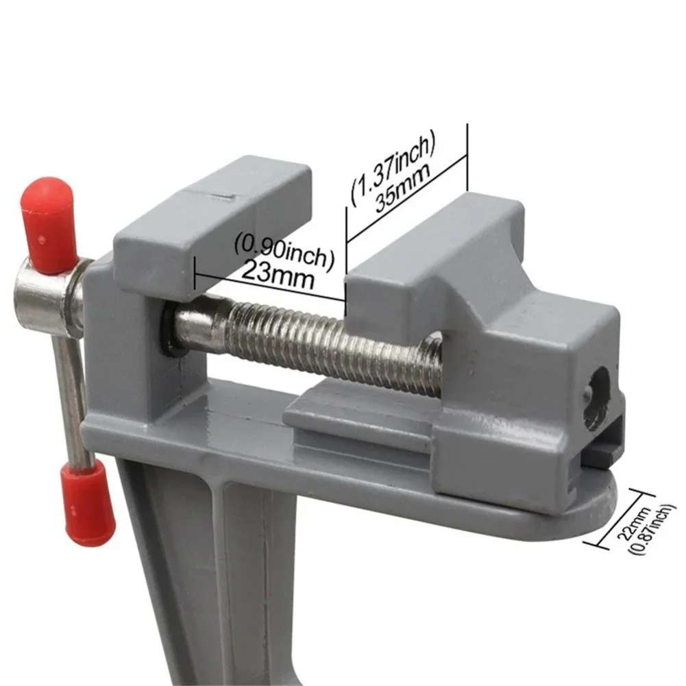 Miniatuur tafelklem bankschroe - Leatherwork Bench recensie en prijs