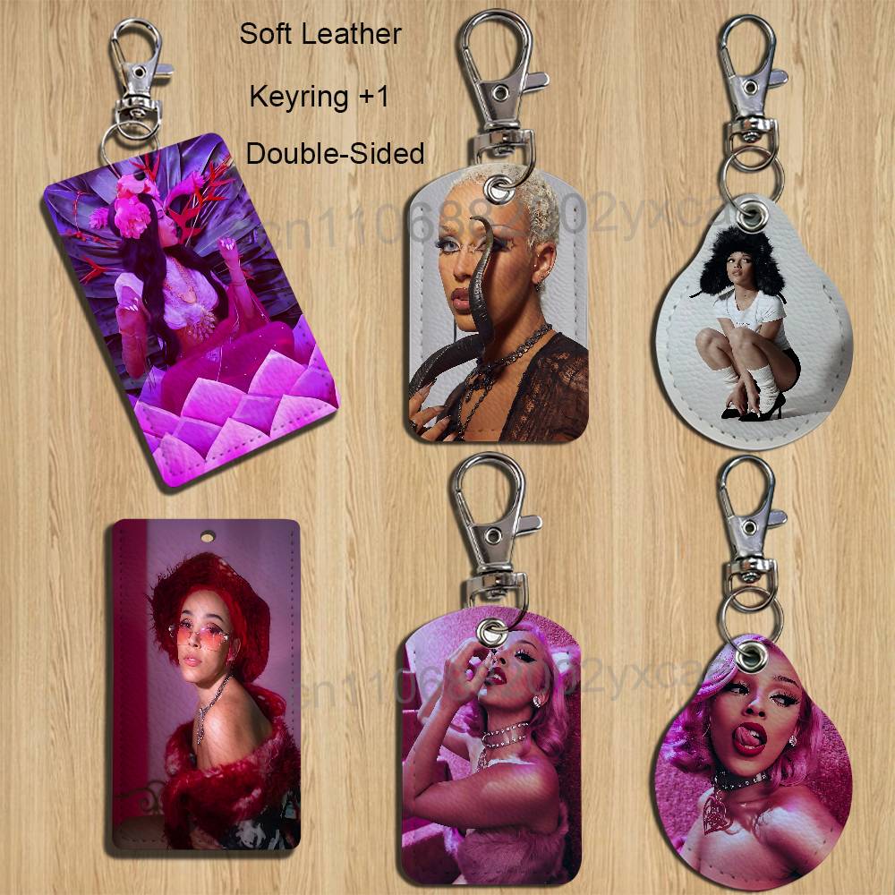 Art So High rode Doja Cat houd - Leatherwork Keychain recensie en prijs