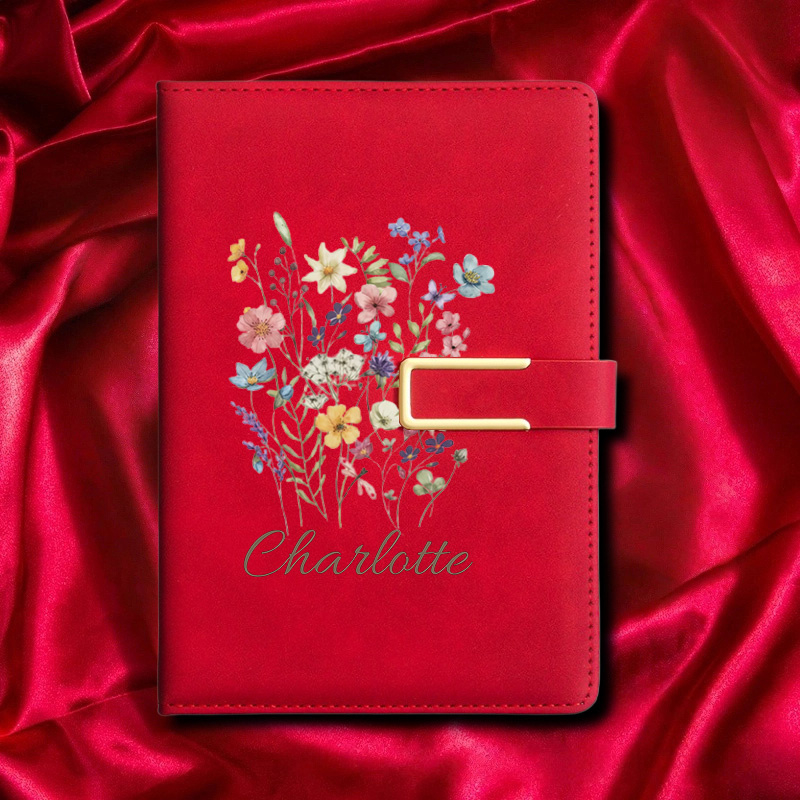 A5 Bloemmotief Monogram Op maa - Leatherwork Journal recensie en prijs