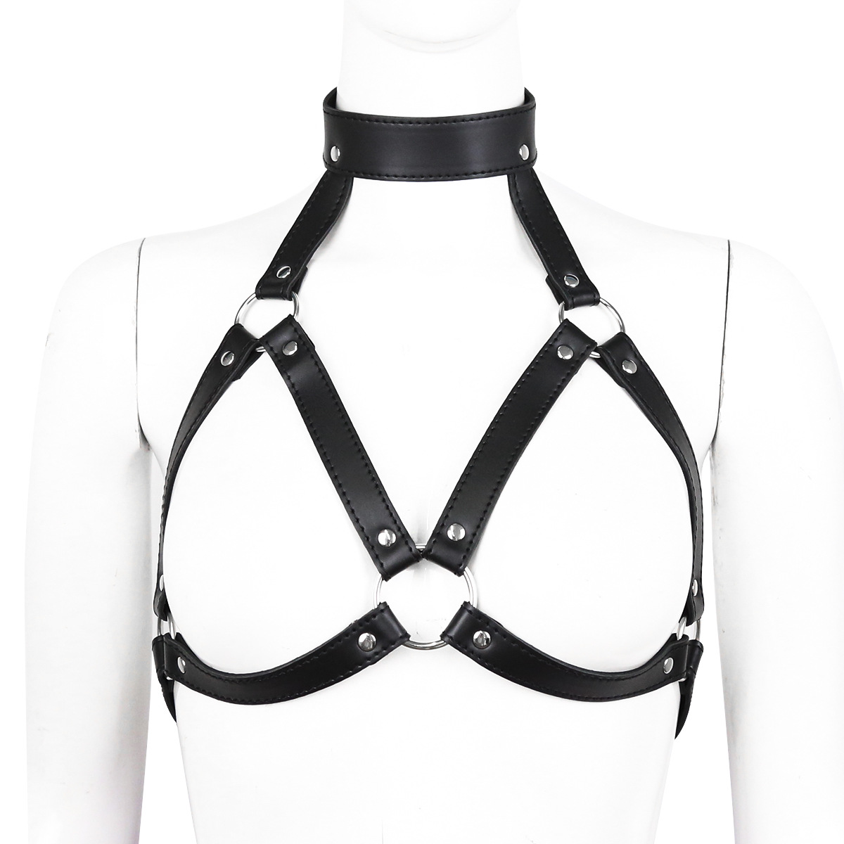 Vrouwen Mode Harnas Riem Borst - Leather Work Harness recensie en prijs