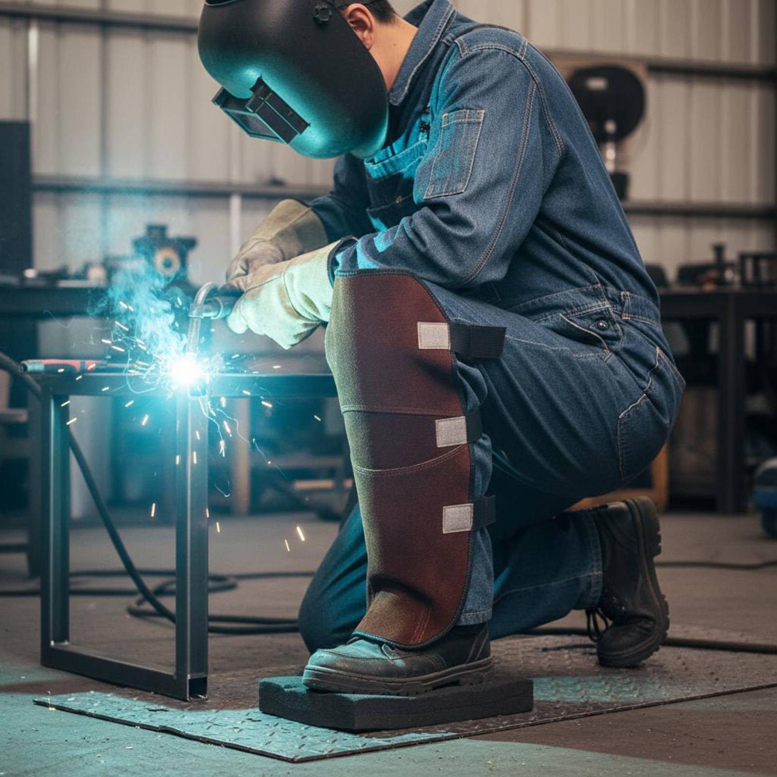 Lassersgaiters Kniebeschermers - Leather Work Knee Pads recensie en prijs