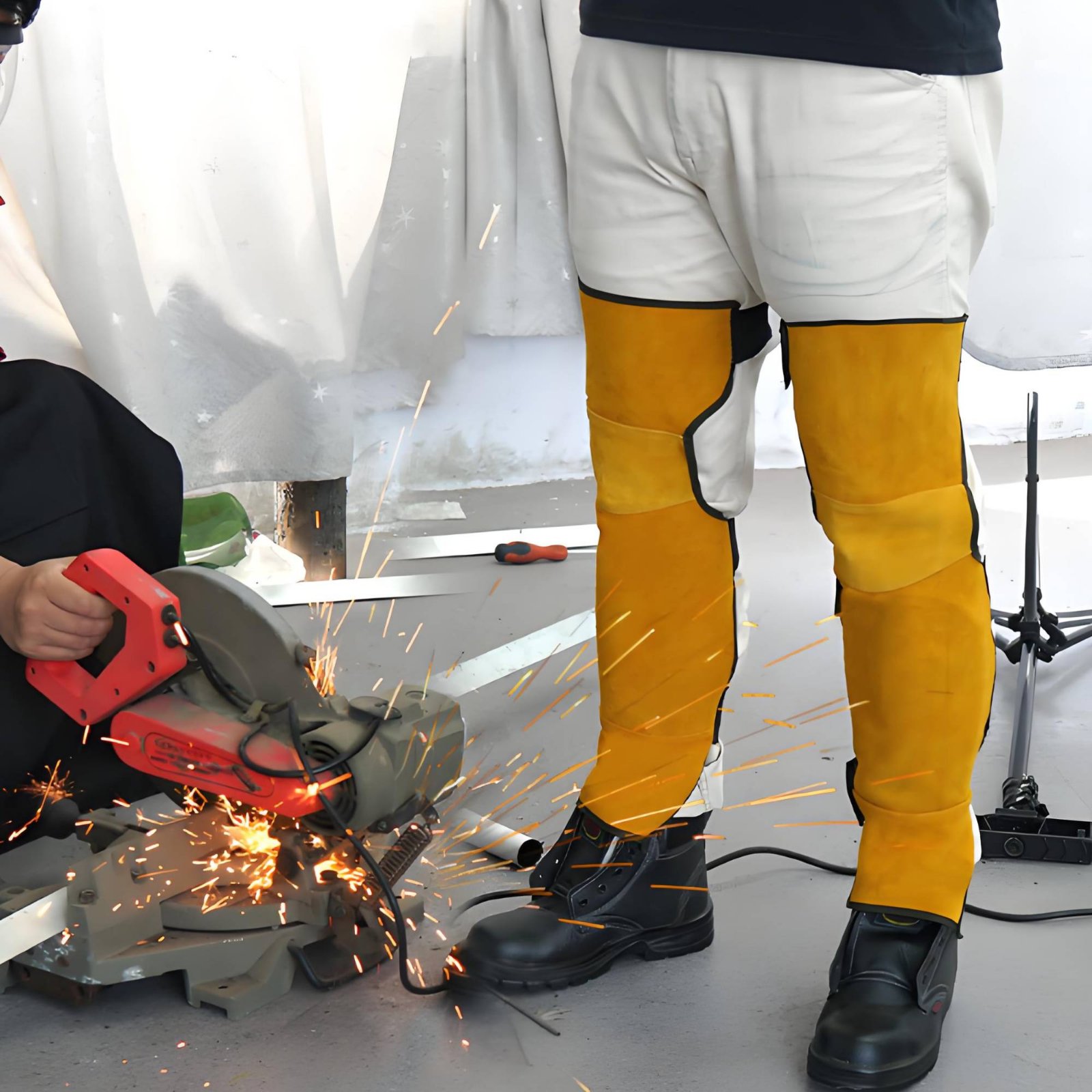 Lassersgaiters Kniebeschermers - Leather Work Knee Pads recensie en prijs