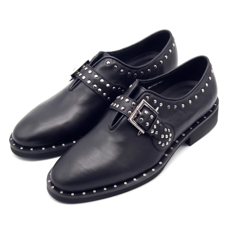 Nieuwe Mode Rivet Munk Schoene - Leather Work Dress recensie en prijs