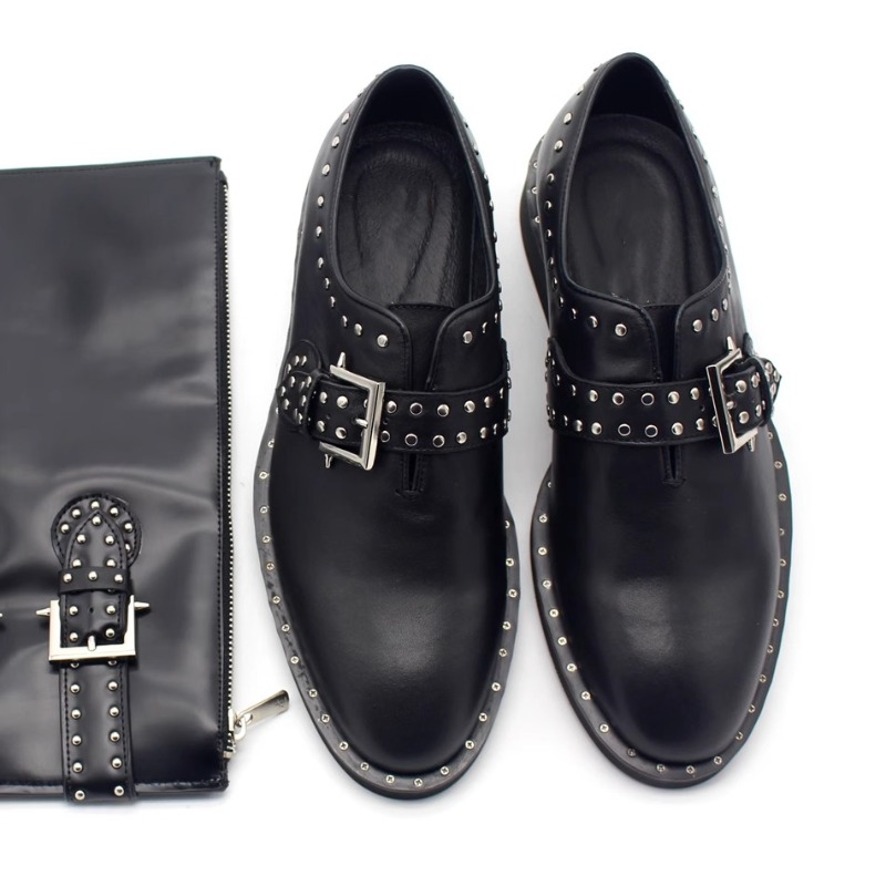 Nieuwe Mode Rivet Munk Schoene - Leather Work Dress recensie en prijs
