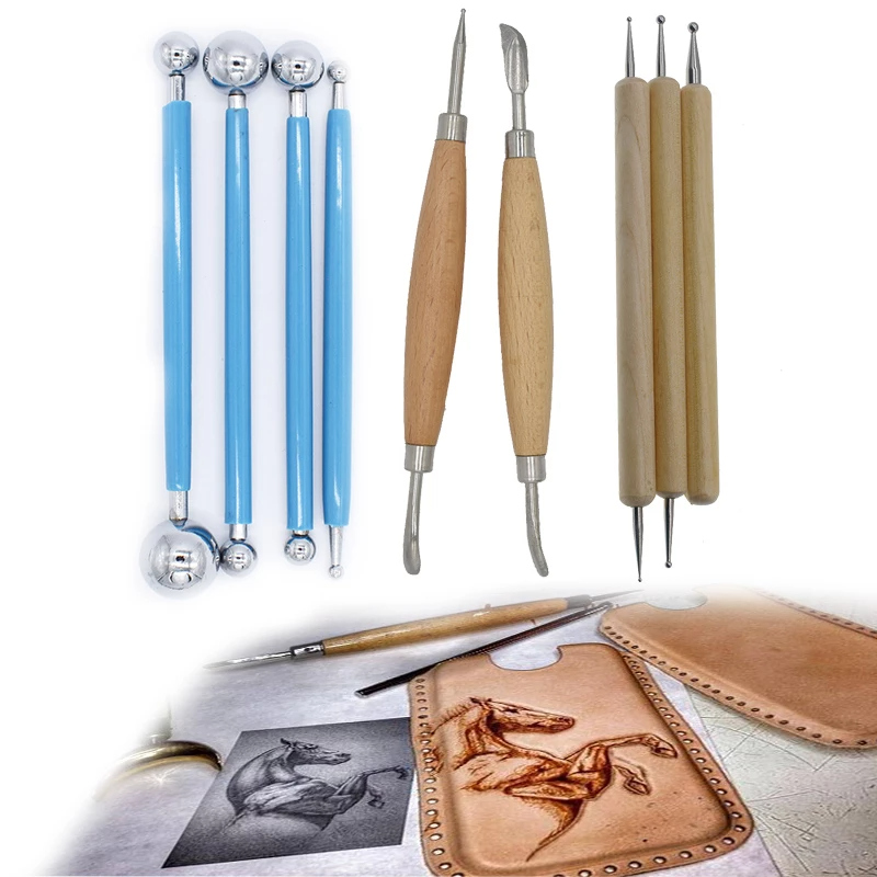 Lederen Speleologie Tool Punt  - Leatherwork Hand Press recensie en prijs