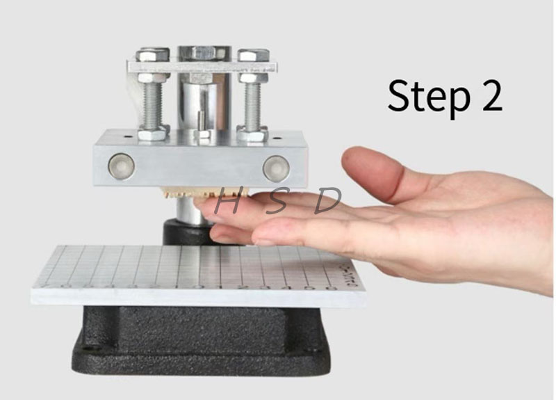 Handmatige warmtepers-stempelm - Leatherwork Hand Press recensie en prijs