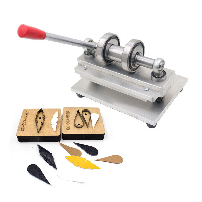 Lederen pers Handmatige stansm - Leatherwork Hand Press recensie en prijs