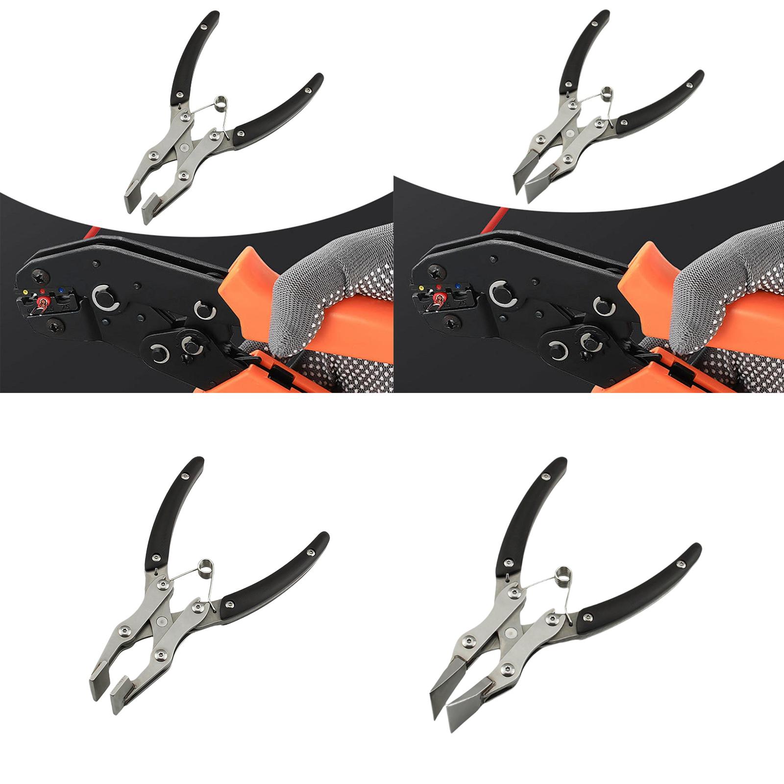 Roestvrijstalen platte tang vo - Leatherwork Hand Press recensie en prijs
