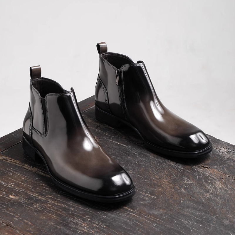 Britse heren Chelsea Boots Bus - Leather Work Dress recensie en prijs